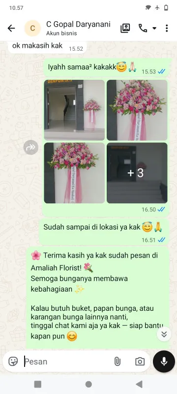 Pengiriman Karangan Bunga Kedaung