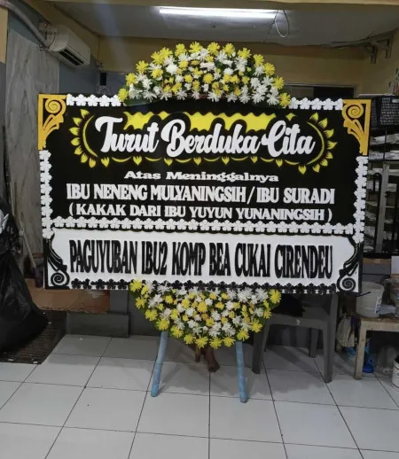 Papan Bunga Duka Kedaung
