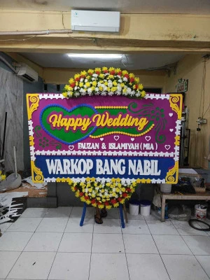 Papan Bunga di Kedaung