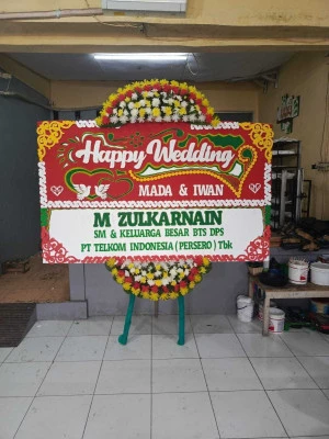 Papan Bunga di Kedaung