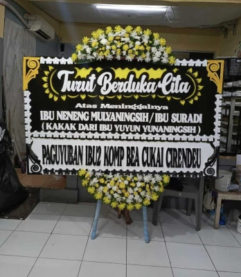 Papan Bunga di Kedaung